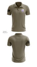 360 CA BDE (Airborne) 20343641 Short Sleeve Performance Polo - 1