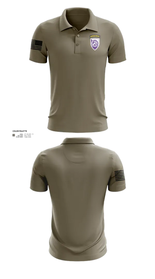 Short Sleeve Performance Polo, 360 CA BDE (Airborne), Army, Teamtime, Team time, sublimation, custom sports apparel, team uniforms, spirit wear, spiritwear, sports uniforms, custom shirts, team store, custom team store, fundraiser sports, apparel fundraiser