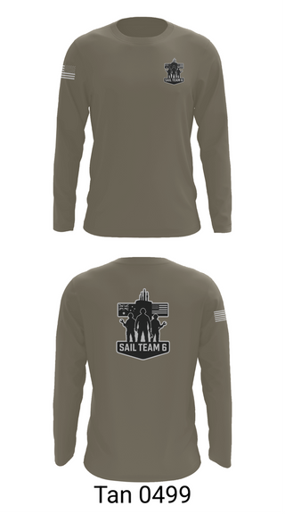Long Sleeve Performance Shirt, Sail team 6, , Teamtime, Team time, sublimation, custom sports apparel, team uniforms, spirit wear, spiritwear, sports uniforms, custom shirts, team store, custom team store, fundraiser sports, apparel fundraiser