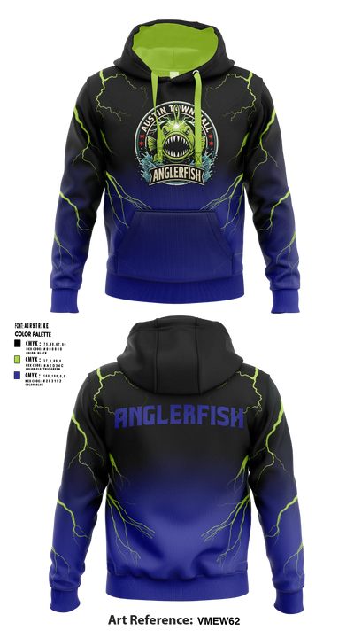 Austin Town Hall Anglerfish Hoodie - 5