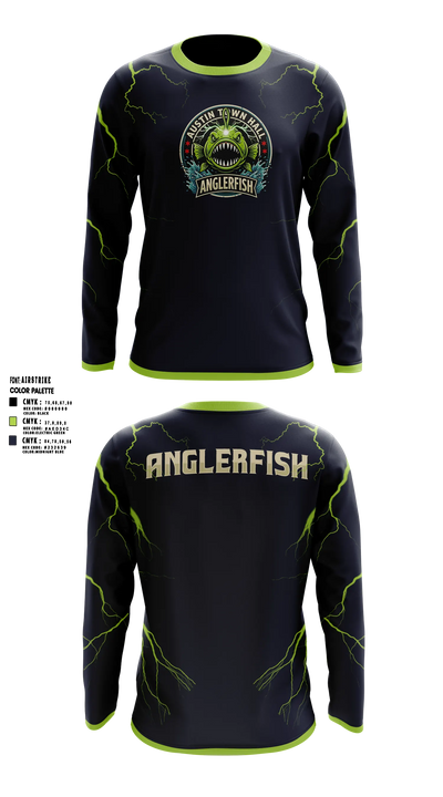 Austin Town Hall Anglerfish Long Sleeve Performance Shirt - 5