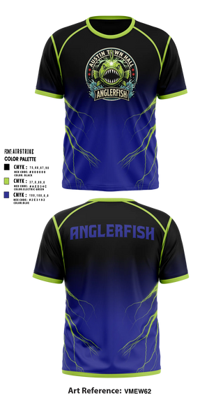 Austin Town Hall Anglerfish Short Sleeve Performance Shirt - 5