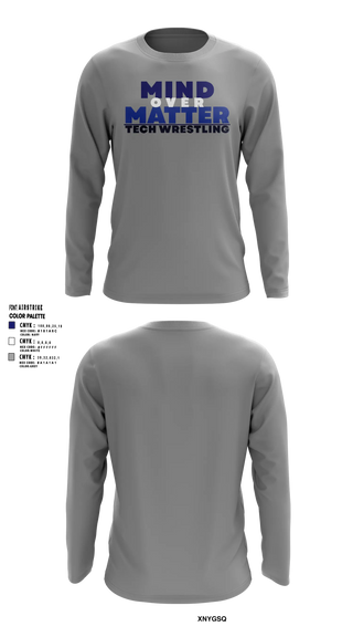 Long Sleeve Performance Shirt, Brooklyn Tech, Wrestling, Teamtime, Team time, sublimation, custom sports apparel, team uniforms, spirit wear, spiritwear, sports uniforms, custom shirts, team store, custom team store, fundraiser sports, apparel fundraiser