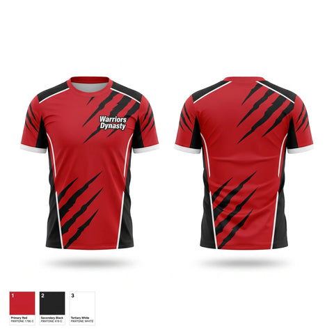 Short Sleeve Performance Shirt, Warriors Dynasty, , Teamtime, Team time, sublimation, custom sports apparel, team uniforms, spirit wear, spiritwear, sports uniforms, custom shirts, team store, custom team store, fundraiser sports, apparel fundraiser