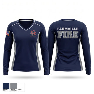 Old School Cotton Feel Shirt, Amelia County Fire and Ems, Fire Department, Teamtime, Team time, sublimation, custom sports apparel, team uniforms, spirit wear, spiritwear, sports uniforms, custom shirts, team store, custom team store, fundraiser sports, apparel fundraiser