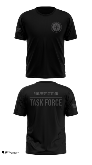 Old School Cotton Feel Shirt, Ridgeway Station Task Force, Police, Teamtime, Team time, sublimation, custom sports apparel, team uniforms, spirit wear, spiritwear, sports uniforms, custom shirts, team store, custom team store, fundraiser sports, apparel fundraiser