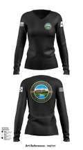 Las Vegas 60845219 Women's Long Sleeve V-neck Shirt - 11
