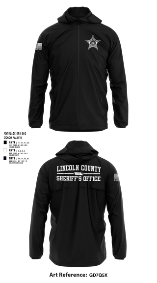 Lincoln County Sheriff's Office Windbreaker - 5