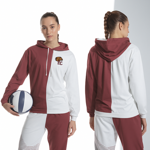 Hoodie, Eau Claire Middle School Volleyball, Women's Volleyball, Teamtime, Team time, sublimation, custom sports apparel, team uniforms, spirit wear, spiritwear, sports uniforms, custom shirts, team store, custom team store, fundraiser sports, apparel fundraiser