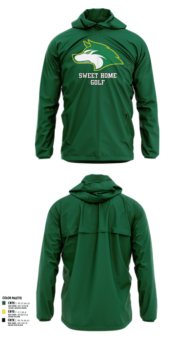 Sweet Home High School Golf 40290902 Windbreaker - 1