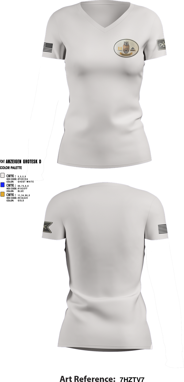 Womens Short Sleeve Vneck Shirt, 2nd Plt, Doghouse Company, 1/3 TOG, , Teamtime, Team time, sublimation, custom sports apparel, team uniforms, spirit wear, spiritwear, sports uniforms, custom shirts, team store, custom team store, fundraiser sports, apparel fundraiser