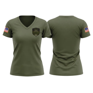 Womens Short Sleeve Vneck Shirt, Army promotions, Army, Teamtime, Team time, sublimation, custom sports apparel, team uniforms, spirit wear, spiritwear, sports uniforms, custom shirts, team store, custom team store, fundraiser sports, apparel fundraiser