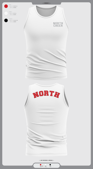 Tank Top, North Attleborough High School Cheer, Cheer, Teamtime, Team time, sublimation, custom sports apparel, team uniforms, spirit wear, spiritwear, sports uniforms, custom shirts, team store, custom team store, fundraiser sports, apparel fundraiser