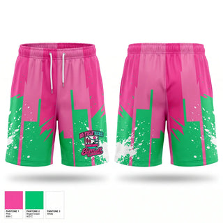 Athletic Shorts With Pockets, Hi’Yield’Hers 10u, Softball, Teamtime, Team time, sublimation, custom sports apparel, team uniforms, spirit wear, spiritwear, sports uniforms, custom shirts, team store, custom team store, fundraiser sports, apparel fundraiser