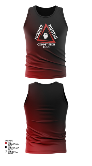Tank Top, Mckinzie jiu-jitsu, , Teamtime, Team time, sublimation, custom sports apparel, team uniforms, spirit wear, spiritwear, sports uniforms, custom shirts, team store, custom team store, fundraiser sports, apparel fundraiser