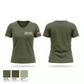 Modoc County Sheriff’s Office Women's Short Sleeve V-neck Shirt - 1