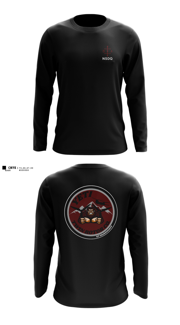 Long Sleeve Performance Shirt, 160th SOAR, , Teamtime, Team time, sublimation, custom sports apparel, team uniforms, spirit wear, spiritwear, sports uniforms, custom shirts, team store, custom team store, fundraiser sports, apparel fundraiser