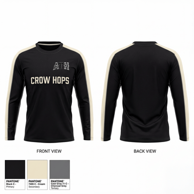 ATH (Around the Horn) Crow Hops 46348085 Long Sleeve Performance Shirt 3