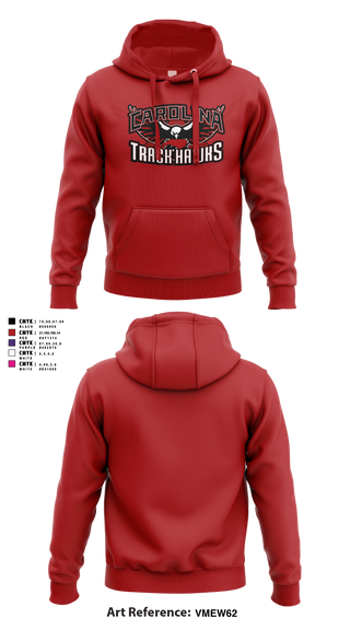 Hoodie, Carolina Track Hawks, Track & Field, Teamtime, Team time, sublimation, custom sports apparel, team uniforms, spirit wear, spiritwear, sports uniforms, custom shirts, team store, custom team store, fundraiser sports, apparel fundraiser