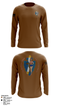 B Co. 1/114th polo Long Sleeve Performance Shirt 1