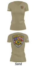 Caldwell County Sheriff's Office 64628956 Women's Short Sleeve V-neck Shirt - 84