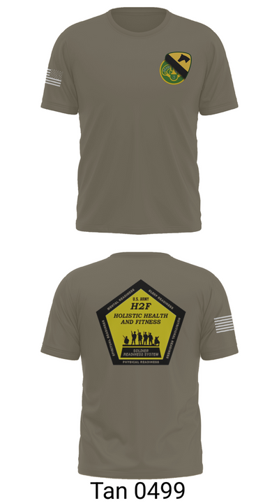 1st Cav 3CR 22311703 Short Sleeve Performance Shirt - 76