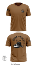 1482nd Transportation Company 43933777 Short Sleeve Performance Shirt - 102