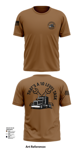 Short Sleeve Performance Shirt, 1487th Transportation Company, Army, Teamtime, Team time, sublimation, custom sports apparel, team uniforms, spirit wear, spiritwear, sports uniforms, custom shirts, team store, custom team store, fundraiser sports, apparel fundraiser
