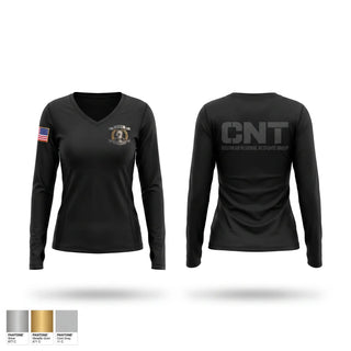 Womens Long Sleeve Vneck Shirt, Southern Regional Response Group, Police, Teamtime, Team time, sublimation, custom sports apparel, team uniforms, spirit wear, spiritwear, sports uniforms, custom shirts, team store, custom team store, fundraiser sports, apparel fundraiser