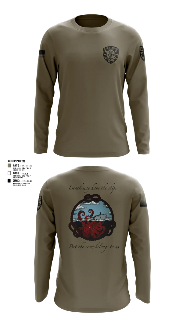 Long Sleeve Performance Shirt, MEDIC PLT/HHC/7TB(X), Army, Teamtime, Team time, sublimation, custom sports apparel, team uniforms, spirit wear, spiritwear, sports uniforms, custom shirts, team store, custom team store, fundraiser sports, apparel fundraiser