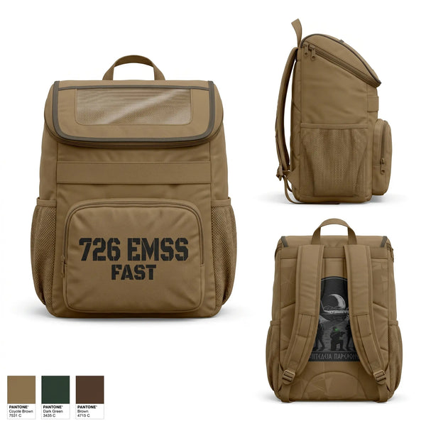 Gear Bag, 726 EMSS, Air Force, Teamtime, Team time, sublimation, custom sports apparel, team uniforms, spirit wear, spiritwear, sports uniforms, custom shirts, team store, custom team store, fundraiser sports, apparel fundraiser