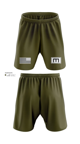 Athletic Shorts With Pockets, 180th ESC, Army, Teamtime, Team time, sublimation, custom sports apparel, team uniforms, spirit wear, spiritwear, sports uniforms, custom shirts, team store, custom team store, fundraiser sports, apparel fundraiser
