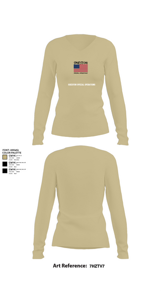 Womens Long Sleeve Vneck Shirt, Sikeston Special operations, , Teamtime, Team time, sublimation, custom sports apparel, team uniforms, spirit wear, spiritwear, sports uniforms, custom shirts, team store, custom team store, fundraiser sports, apparel fundraiser