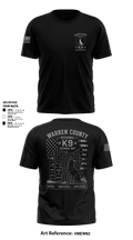 Warren County Sheriff’s Office K-9 Short Sleeve Performance Shirt - 7