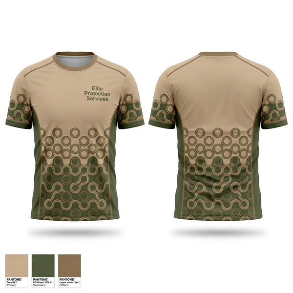 Short Sleeve Performance Shirt, Elite Protection Services, , Teamtime, Team time, sublimation, custom sports apparel, team uniforms, spirit wear, spiritwear, sports uniforms, custom shirts, team store, custom team store, fundraiser sports, apparel fundraiser