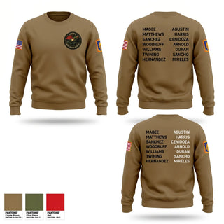 Crew Neck Sweatshirt, Meat Seeking Missiles, Army, Teamtime, Team time, sublimation, custom sports apparel, team uniforms, spirit wear, spiritwear, sports uniforms, custom shirts, team store, custom team store, fundraiser sports, apparel fundraiser
