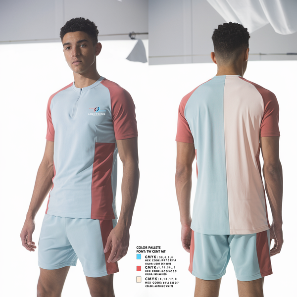 Short Sleeve Performance Shirt, Lightning, Track & Field, Teamtime, Team time, sublimation, custom sports apparel, team uniforms, spirit wear, spiritwear, sports uniforms, custom shirts, team store, custom team store, fundraiser sports, apparel fundraiser