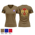 373rd CSSB 57821300 Women's Short Sleeve V-neck Shirt - 1