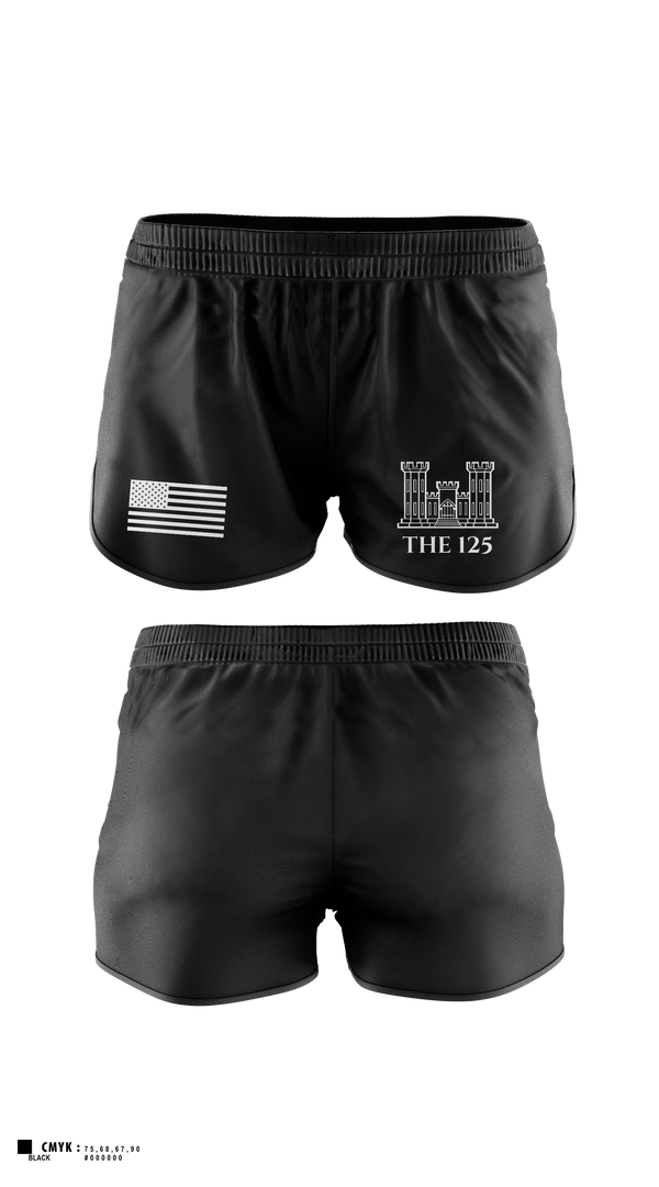 Ranger Panties, 125 ENGINEER COMPANY, National Guard, Teamtime, Team time, sublimation, custom sports apparel, team uniforms, spirit wear, spiritwear, sports uniforms, custom shirts, team store, custom team store, fundraiser sports, apparel fundraiser