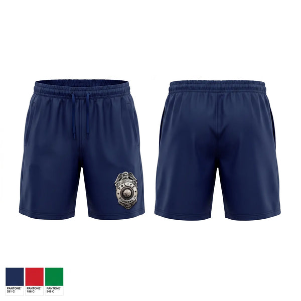 Athletic Shorts With Pockets, Richmond Police Department, Police, Teamtime, Team time, sublimation, custom sports apparel, team uniforms, spirit wear, spiritwear, sports uniforms, custom shirts, team store, custom team store, fundraiser sports, apparel fundraiser