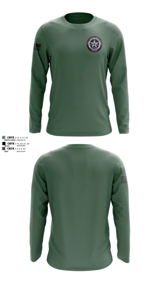 Long Sleeve Performance Shirt, US Marshals PNVOTF, Police, Teamtime, Team time, sublimation, custom sports apparel, team uniforms, spirit wear, spiritwear, sports uniforms, custom shirts, team store, custom team store, fundraiser sports, apparel fundraiser