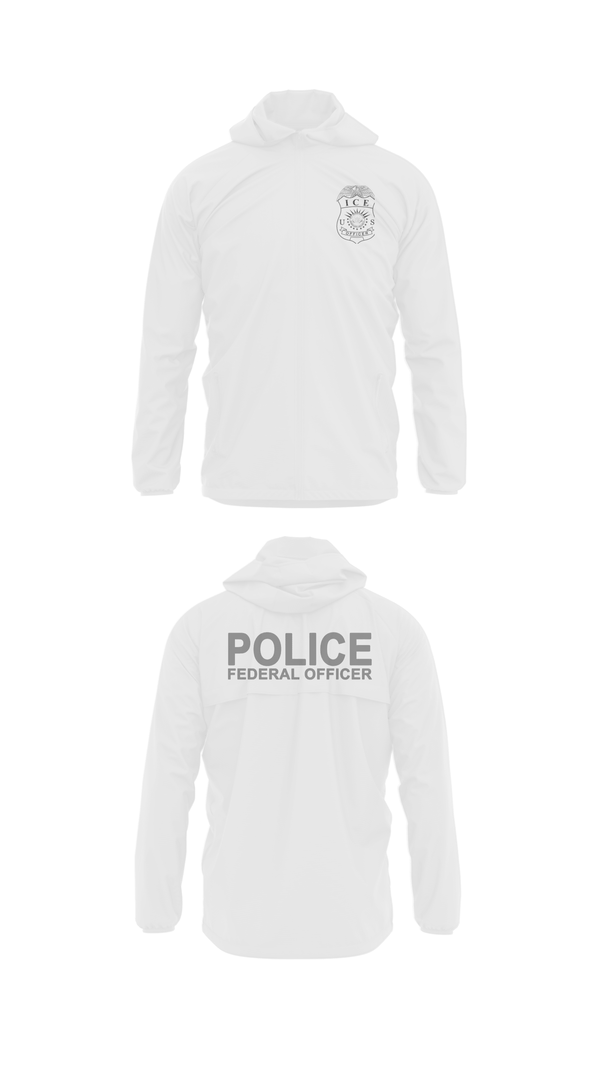 Windbreaker, ICE ERO Atlanta, Police, Teamtime, Team time, sublimation, custom sports apparel, team uniforms, spirit wear, spiritwear, sports uniforms, custom shirts, team store, custom team store, fundraiser sports, apparel fundraiser