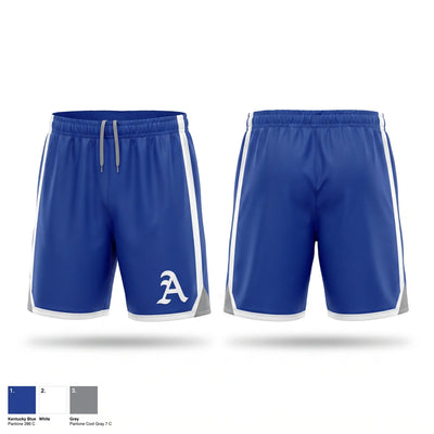 Albany Falcons Softball 22787801 Athletic Shorts With Pockets - 1