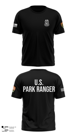 Old School Cotton Feel Shirt, NPS Ranger, Police, Teamtime, Team time, sublimation, custom sports apparel, team uniforms, spirit wear, spiritwear, sports uniforms, custom shirts, team store, custom team store, fundraiser sports, apparel fundraiser