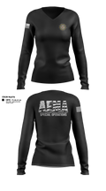 Alcorn County Special Operations 49375736 Women's Long Sleeve V-neck Shirt - 22