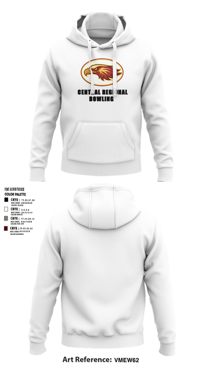 Central Regional High School Bowling 42780139 Hoodie - 5