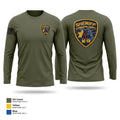 Livingston Co Sheriff K9 Long Sleeve Performance Shirt - 1