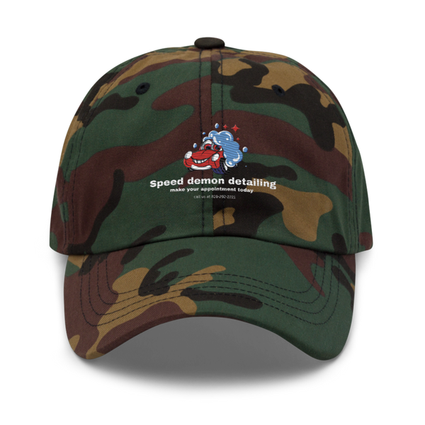 Speed demon detailing 35022679 Classic Dad Hat | Yupoong 6245CM