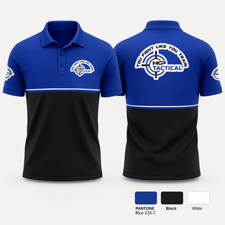 Short Sleeve Performance Polo, HKP Firearms and Tactical Training, , Teamtime, Team time, sublimation, custom sports apparel, team uniforms, spirit wear, spiritwear, sports uniforms, custom shirts, team store, custom team store, fundraiser sports, apparel fundraiser