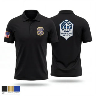 Short Sleeve Performance Polo, IRS-CI, Police, Teamtime, Team time, sublimation, custom sports apparel, team uniforms, spirit wear, spiritwear, sports uniforms, custom shirts, team store, custom team store, fundraiser sports, apparel fundraiser